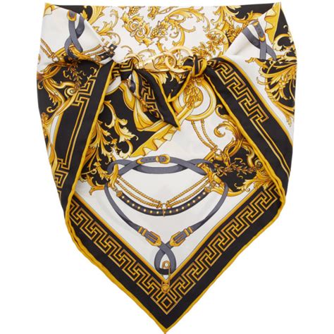 versace bandana replica|versace collection scarf.